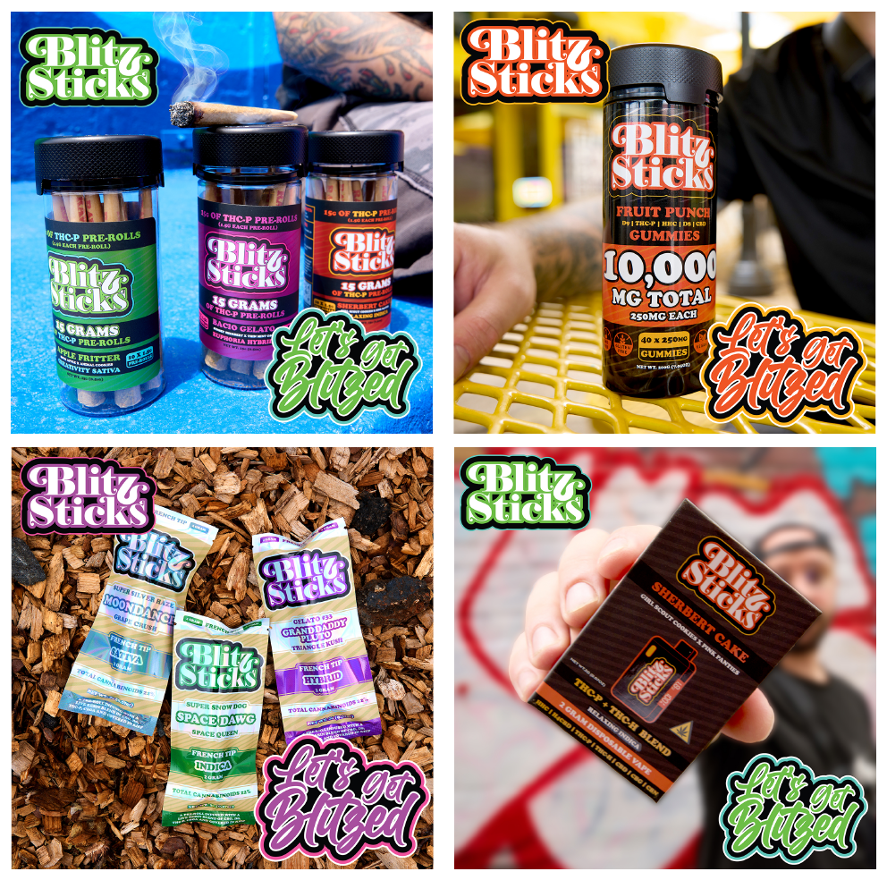 Blitz Sticks digital promotional assets