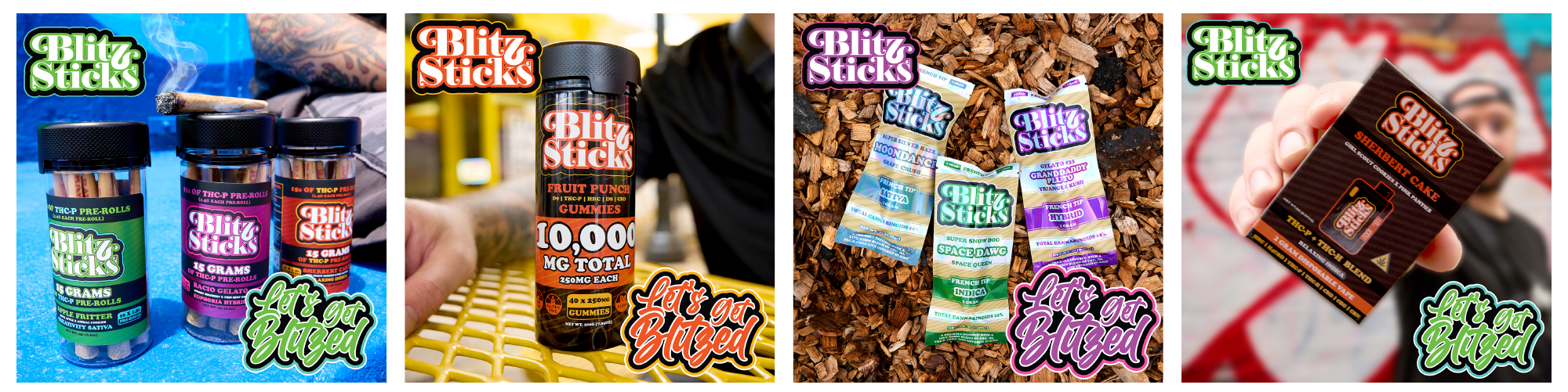 Blitz Sticks digital promotional assets