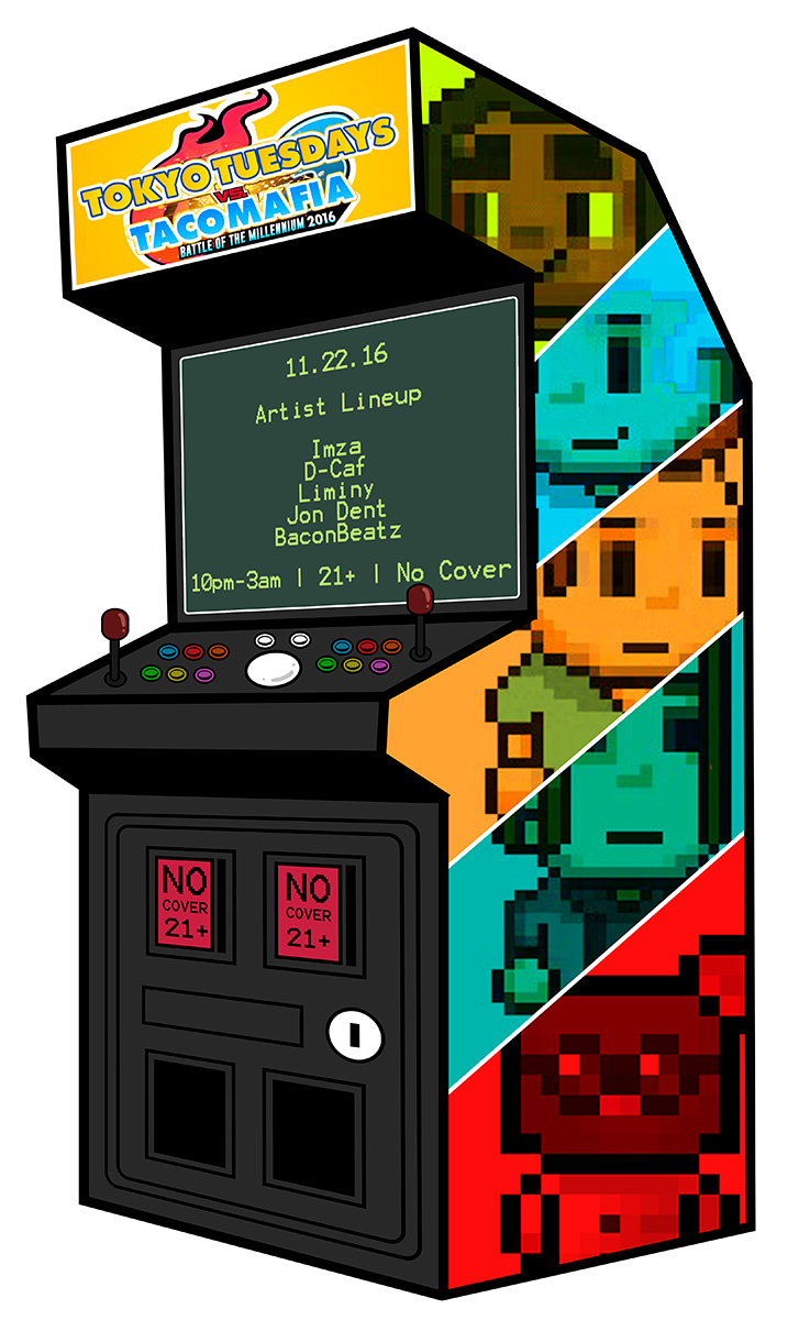 Arcade event poster