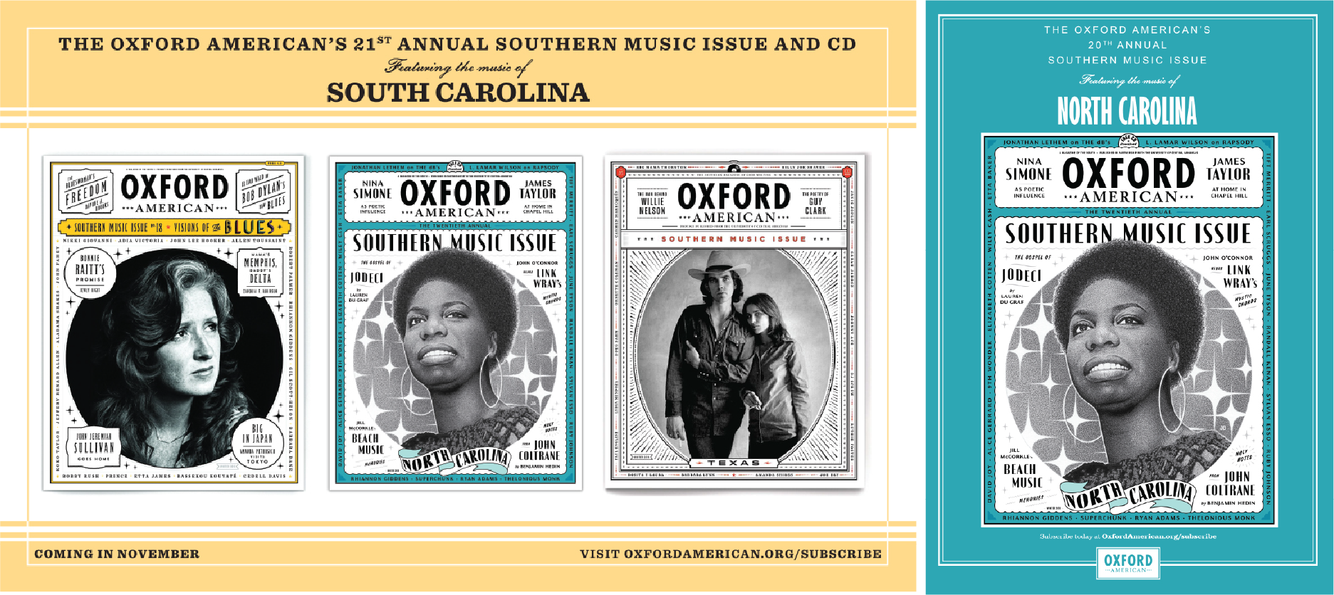 Oxford American promotional materials