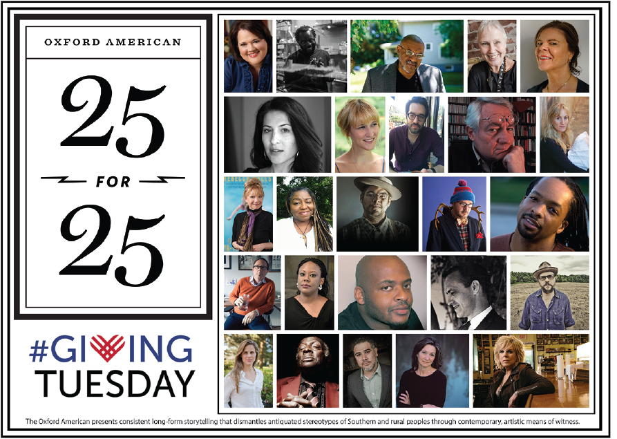 Oxford American Giving Tuesday campaign