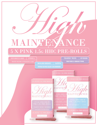 True Hemp Creations High Maintenance catalog page